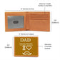 Gift to my dad Graphic leather wallet ShineOn Fulfillment