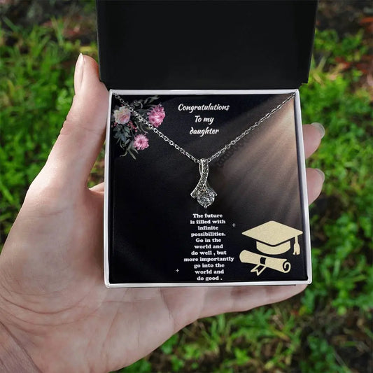 Gift to my daughter necklace alluring beauty graduation. ShineOn Fulfillment