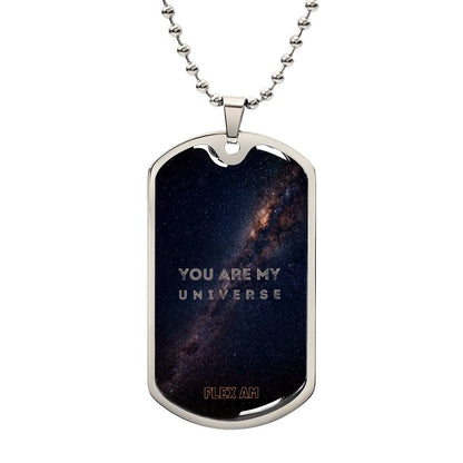 Military Chain Dog Tag .