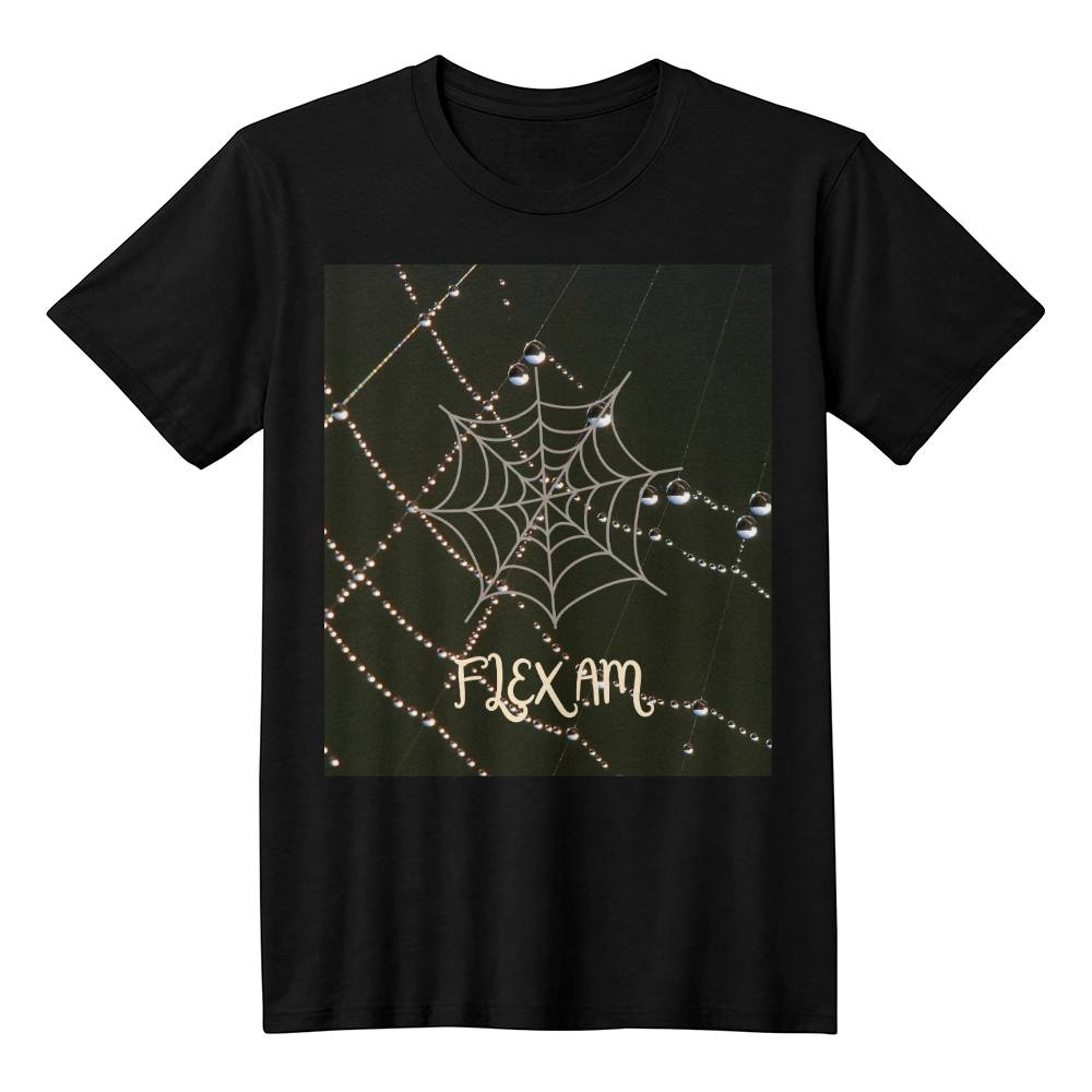 T-shirt Bella +Canvas 3001 Unisex  design spider .